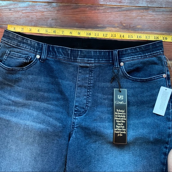 DG2 by Diane Gilman Stretch Pull-On Jegging Jeans - Picture 6 of 13